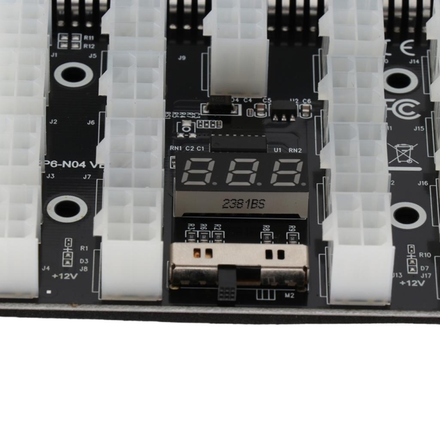17 port breakout board server psu65