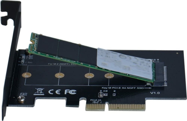 M.2 NVME to PCIe 3.0 x4 Adapter