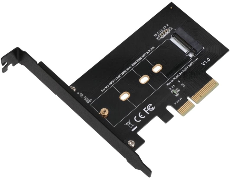 m.2 nvme to pcie 3.0 x4 adapter
