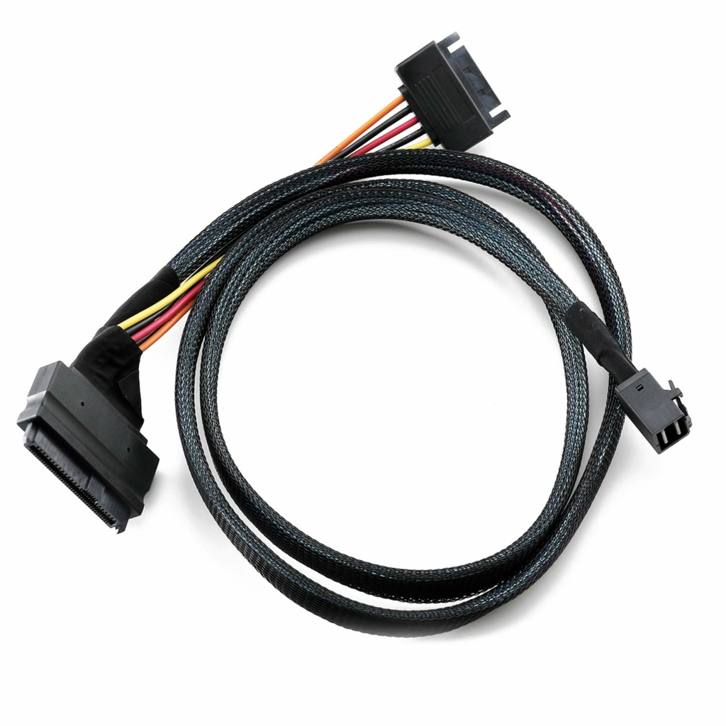 Mini SAS HD to U.2 / SFF8643 to SFF8639 Cable TekHouse