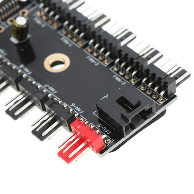 pwn fan hub splitter pc controller 10 ports 4