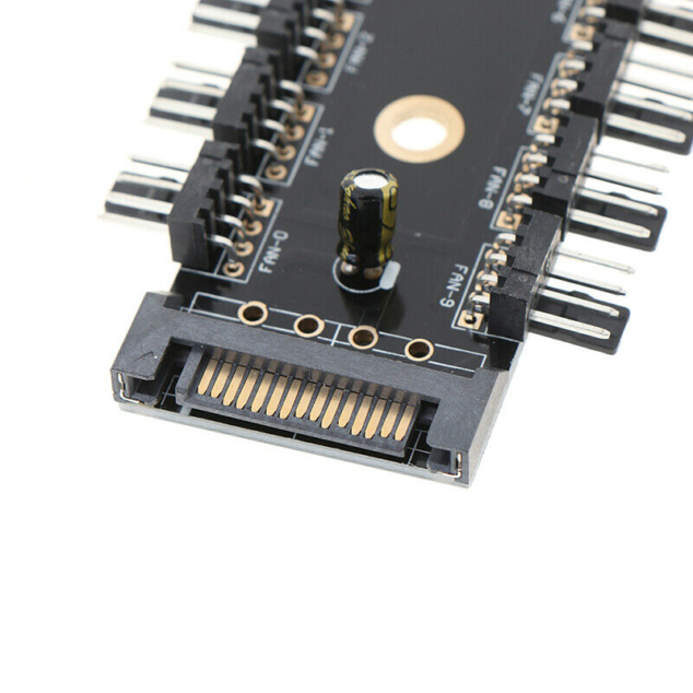 pwn fan hub splitter pc controller 10 ports 8