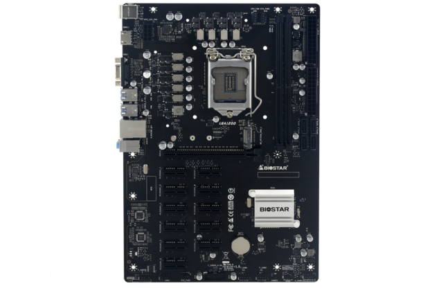 biostar tb560 btc pro crypto mining motherboard top