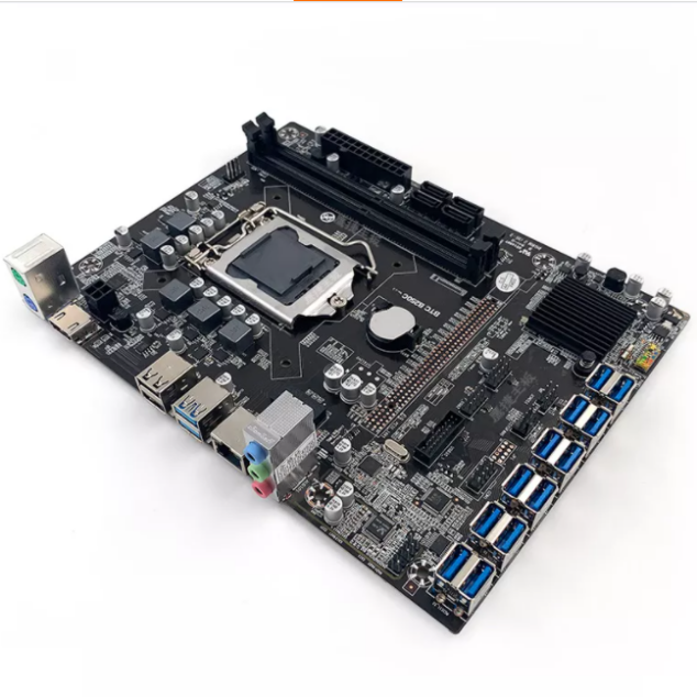 B250C-BTC Mining Motherboard 12 GPU LGA1151