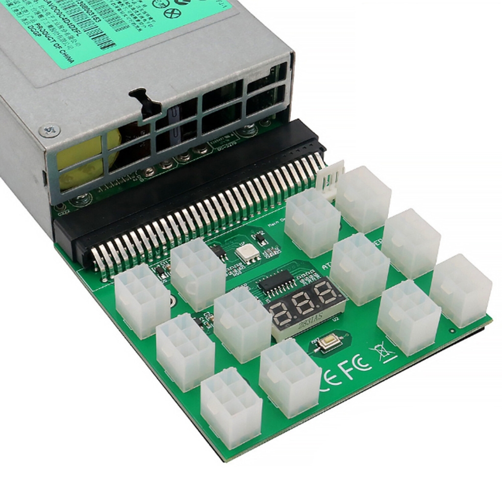 hp server psu breakout board 12 ports