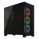 Corsair iCUE 4000D RGB AIRFLOW Gaming Case w/ Glass Window Black