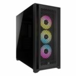 Corsair iCUE 5000D RGB AIRFLOW Gaming Case w/ Glass Window Black