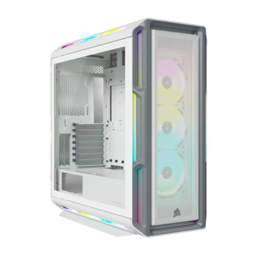 Corsair iCUE 5000T RGB Gaming Case w/ Glass Window White