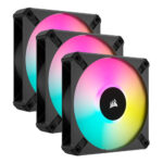 Corsair iCUE AF120 RGB ELITE 12cm PWM Case Fans x3