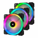 Corsair LL120 12cm PWM RGB Case Fans x3