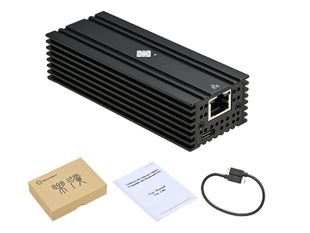 iocrest usb4 to 10gbe adapter: thunderbolt 3/4/5 & usb4 compatible 10g 10gb network speeds