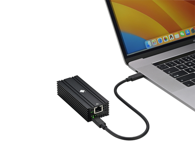 IOCREST USB4 to 10GbE Adapter: Thunderbolt 3/4/5 & USB4 Compatible – 10G 10Gb Network Speeds