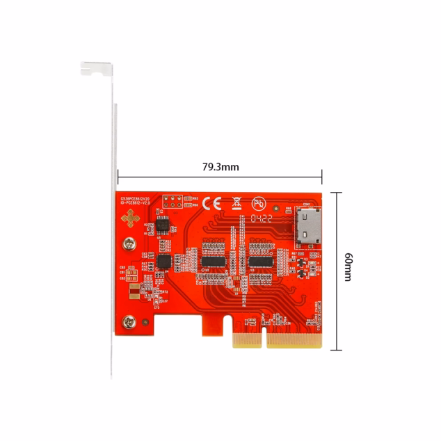 iocrest pcie gen4 to u.2 nvme adapter with redriver: unleash full ssd speed