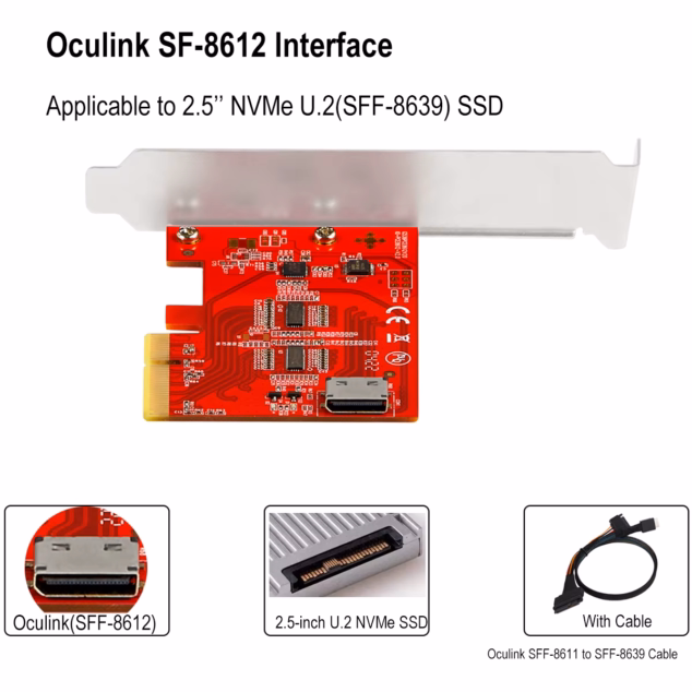 iocrest pcie gen4 to u.2 nvme adapter with redriver: unleash full ssd speed