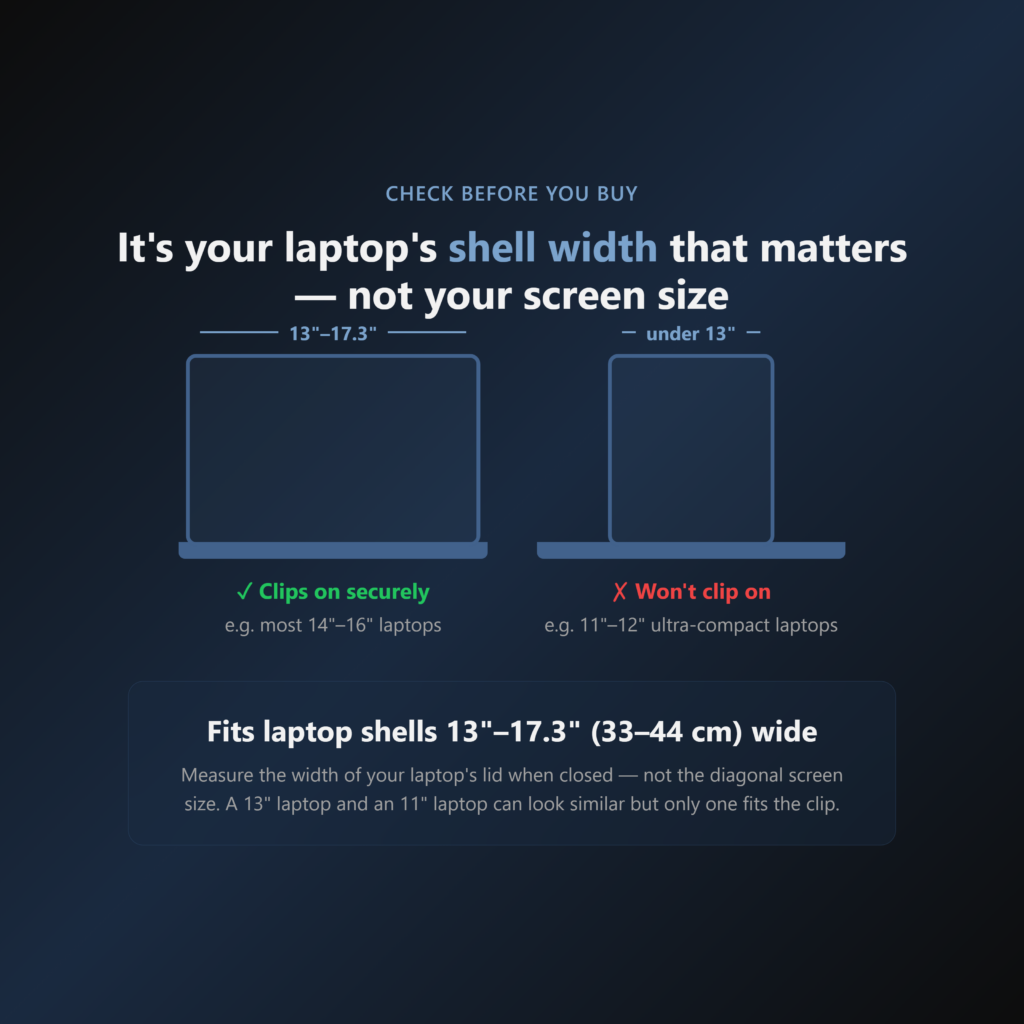 xtendview 14" laptop screen extender – usb c/hdmi portable dual monitor