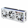 asus rog astral rtx5080 white oc, pcie5, 16gb ddr7, quad fan, 2 hdmi, 3 dp, 2790mhz clock, rgb lighting, overclocked