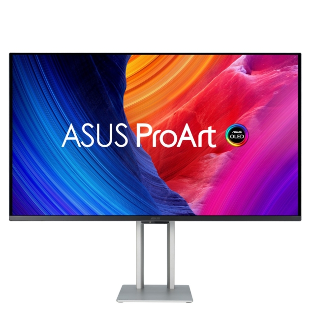 Asus 31.5″ ProArt Display OLED 4K UHD Professional Monitor (PA32UCDM), QD-OLED, Ultra-slim, 3840 x 2160, 0.1ms, 240Hz, Thunderbolt , VESA