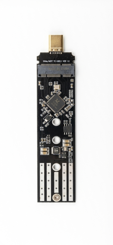 realtek rtl9210b m.2 nvme & sata ssd adapter board 10gbps usb 3.1 gen 2 dual protocol bridge chip bare pcba for diy/data recovery