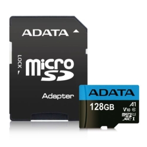 Read more about the article ADATA 128GB Premier MicroSDXC Card with SD Adapter, UHS-I Class 10, A1 App Performance, 85MB/s