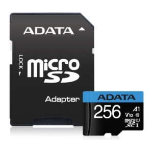 Read more about the article ADATA 256GB Premier MicroSDXC Card with SD Adapter, UHS-I Class 10, A1 App Performance, 85MB/s