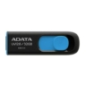 adata adata 32gb uv128 usb 30 memory pen retractable capless black blue