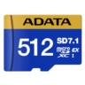 adata adata 512gb premier extreme microsdxc sd71 express card nintendo switch 2 ready 800mbs
