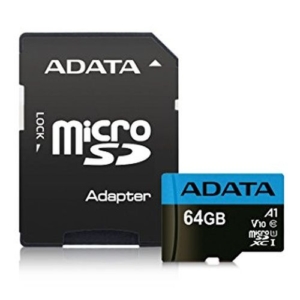 Read more about the article ADATA 64GB Premier MicroSDXC Card with SD Adapter, UHS-I Class 10, A1 App Performance, 85MB/s