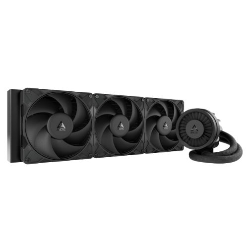 ARCTIC Liquid Freezer III Pro 420mm Liquid CPU Cooler, P14 Pro PWM Fans & PWM Controlled Pump, Black