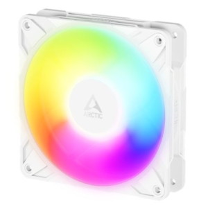 Read more about the article ARCTIC P12 Pro ARGB 120mm PWM Reverse Blade Case Fan w/ Cable Splitter, Fluid Dynamic Bearing, 500-3000 RPM, White