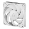 arctic arctic p12 pro pst 120mm pwm case fan w cable splitter fluid dynamic bearing 600 3000 rpm white