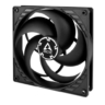 arctic arctic p14 140mm pressure optimised pwm pst case fan w cable splitter black fluid dynamic 200 1700 r