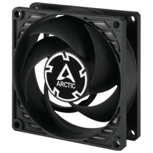 Read more about the article ARCTIC P8 Silent Pressure-optimised Extra Quiet 80mm Case Fan, Black, Fluid Dynamic, 1600 RPM. Black