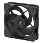 arctic p12 pro 120mm pwm reverse blade case fan w cable splitter fluid dynamic bearing 500 3000 rpm black