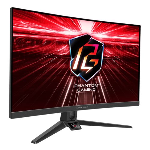 Asrock 27″ FHD Curved Monitor (PG27F15RS1A), 1920 x 1080, 1ms, 2 HDMI, DP, 240Hz, HDR 10, VESA