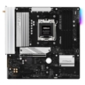asrock asrock b850m pro rs wifi amd b850 am5 micro atx 4 ddr5 hdmi dp wi fi 6e 25g lan rgb 3x m2