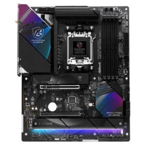Read more about the article Asrock X870 RIPTIDE WIFI, AMD X870, AM5, ATX, 4 DDR5, HDMI, 2 USB4, Wi-Fi 7, 2.5G LAN, RGB, 3x M.2