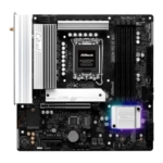 asrock b860m pro rs wifi intel b860 1851 micro atx 4 ddr5 hdmi dp wi fi 6e 2 5g lan rgb 3x m 2