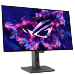 asus 26 5 rog swift glossy oled gaming monitor xg27aqdmg 2560 x 1440 0 03ms usb 240hz heatsink displaywidget vesa