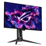 asus 31 5 rog swift oled 4k gaming monitor pg32ucdmz qd oled 3840 x 2160 0 03ms usb 240hz heatsink 99 dci p3 rgb lighting vesa