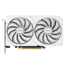 asus asus dual rx9060 xt white pcie5 16gb ddr6 hdmi 2 dp 3250mhz clock compact sff ready