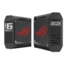 asus asus gt6 2 pack black rog rapture ax10000 tri band gaming mesh wi fi 6 system 25g lan aimesh rangebo