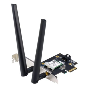 Read more about the article Asus (PCE-BE6500) BE6500 Wi-Fi 7 Tri-Band PCI Express Adapter, Bluetooth 5.4, 4096-QAM, WPA3