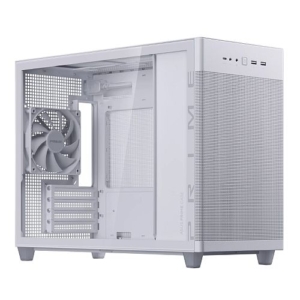 Read more about the article Asus Prime AP201 Gaming Case w/ Tempered Glass Window, Micro ATX, USB-C, Tool-free Panels, 338mm GPU & 360mm Radiator Support, White