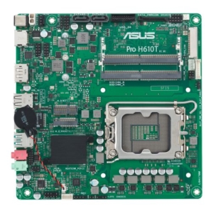 Read more about the article Asus PRO H610T-CSM – Corporate Stable Model, Intel H610, 1700, Thin Mini ITX, 2 DDR5 SO-DIMM, HDMI, DP, LVDS, 19v DC in, 1x M.2