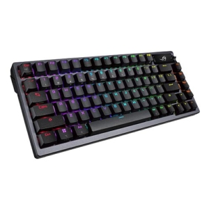Read more about the article Asus ROG AZOTH Compact 75% Mechanical RGB Gaming Keyboard, Wireless/Btooth/USB, Hot-Swap ROG NX Red Switches, OLED Display, Control Knob, Mac Support