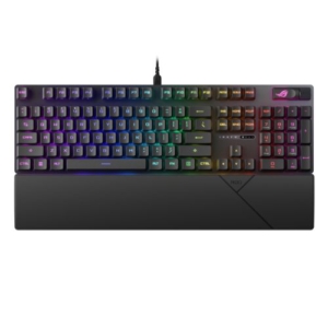 Read more about the article Asus ROG STRIX SCOPE II RX Red Mechanical RGB Gaming Keyboard, ROG RX Red Switches, IP57, Sound Dampening, PBT Keycaps, Intuitive Controls