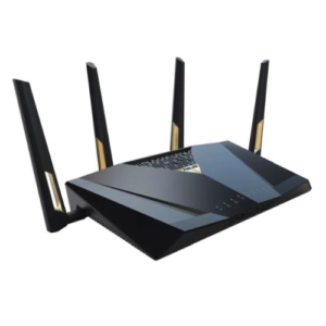 Read more about the article Asus (RT-BE88U) BE7200 Dual Band Wi-Fi 7 AiMesh Extendable Performance Router, 2x 10G Ports, 2.5G Ports, 4K-QAM, MLO, AiMesh