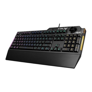 Read more about the article Asus TUF GAMING K1 RGB Keyboard with Volume Knob, 19-key Rollover, Side Light Bar & Armoury Crate, Spill Resistant, Detachable Wrist Rest