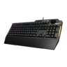 asus asus tuf gaming k1 rgb keyboard with volume knob 19 key rollover side light bar armoury crate spill