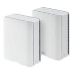 asus zenwifi bt10 be18000 tri band wi fi 7 mesh routers 2 pack up to 6 000 sq ft 2x 10g ports usb vpn multi ssid